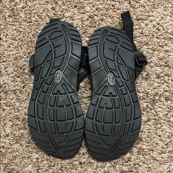 Chaco Black Adventure Sandals - Picture 2 of 3